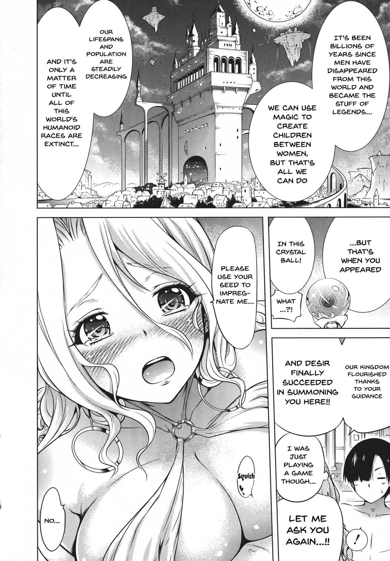 Hentai Manga Comic-Otherworld Harem Paradise First Part-Chapter 1-19